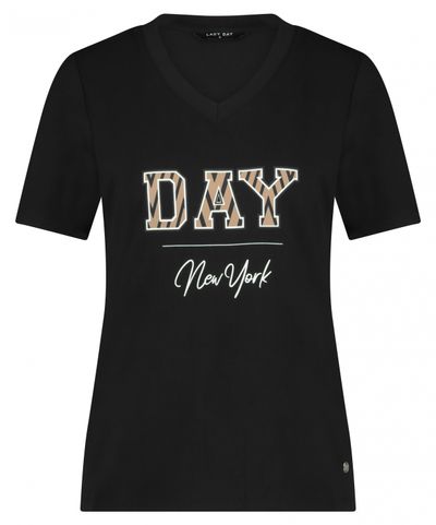 Foto van Lady Day Tess t-shirt black